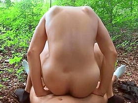 Hairy Booty Amateur Gets Banged In An Outdoor Video