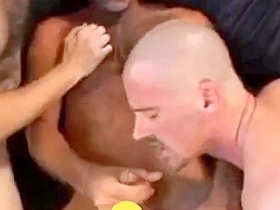 Bears Threesome Hardcore Bareback