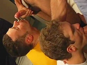 Stunning Boyfriend Is Standing On The Knees And Suck